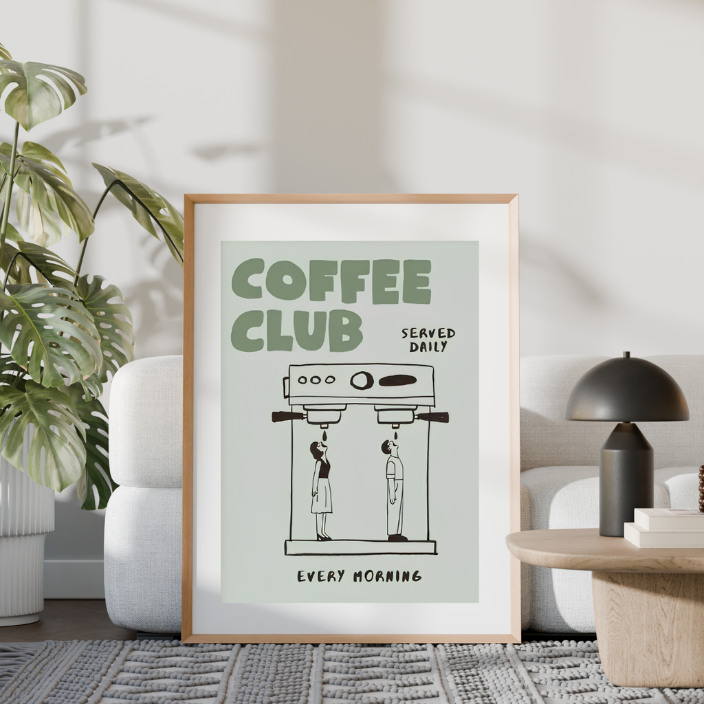 Coffee Club Poster