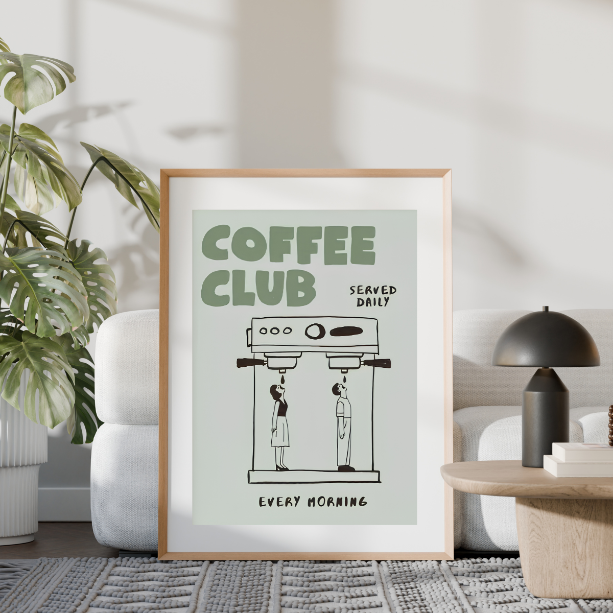 Coffee Club Poster