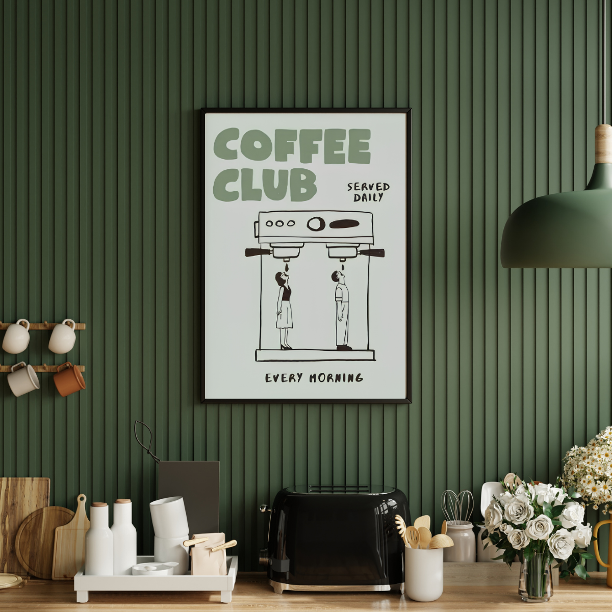 Coffee Club Poster