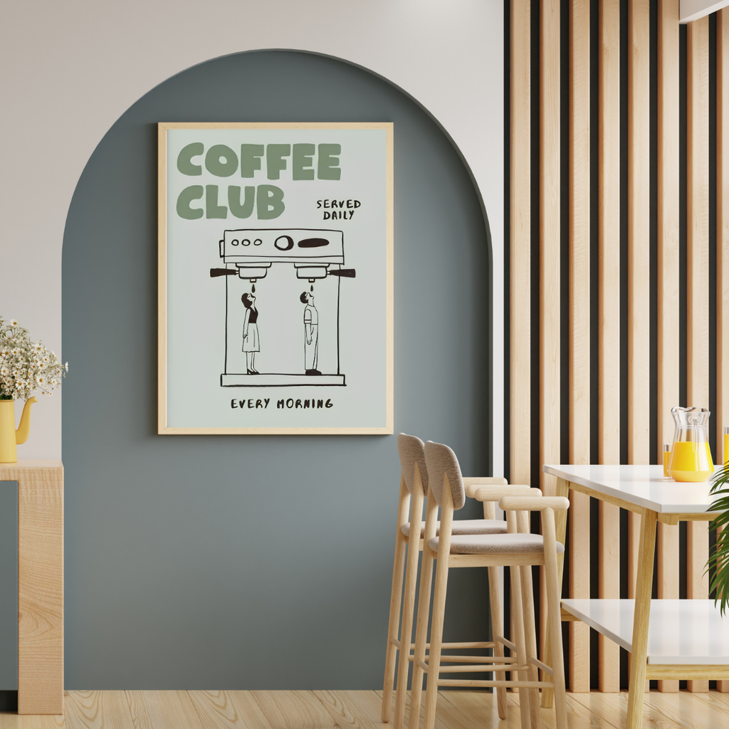 Coffee Club Poster