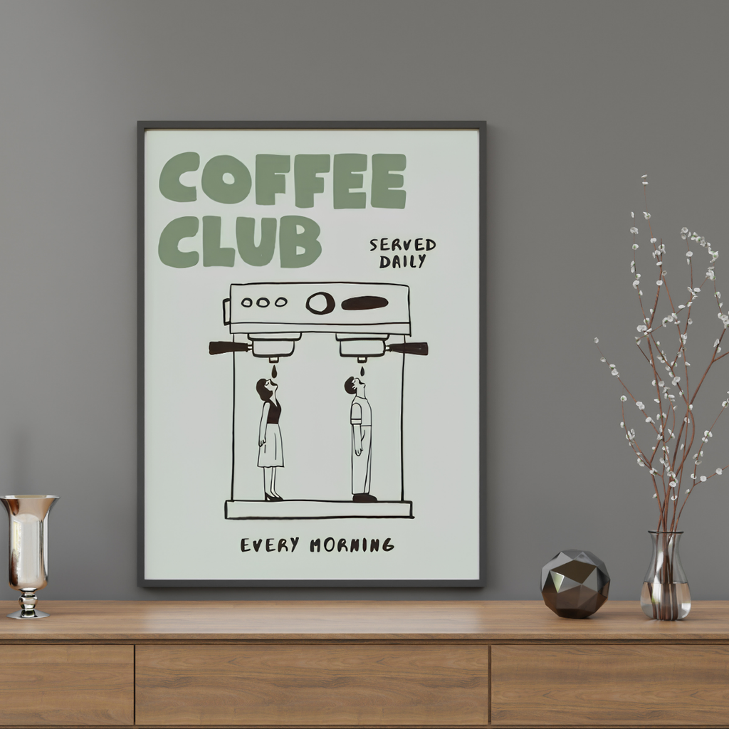 Coffee Club Poster