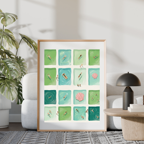 Minimalist İnsanlar Posteri