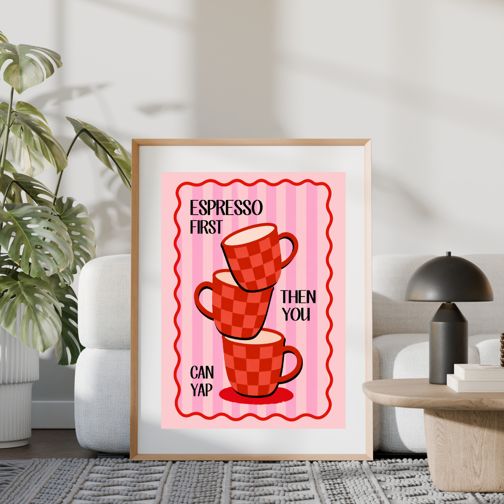 Önce Espresso Sonra Çene Çalabilirsin Posteri