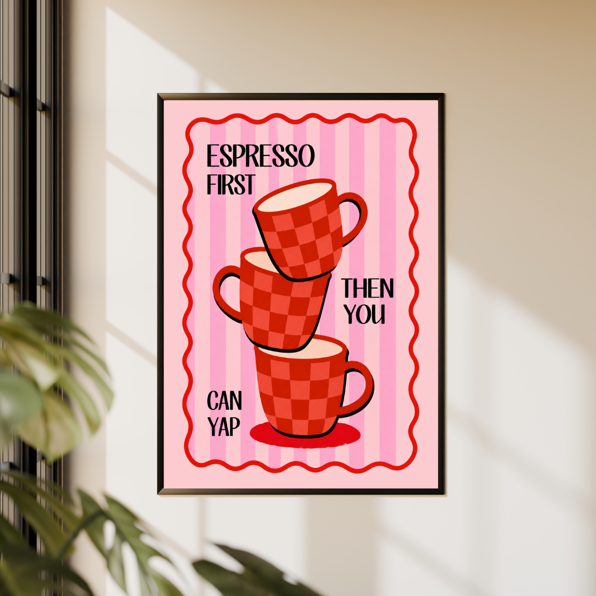 Önce Espresso Sonra Çene Çalabilirsin Posteri