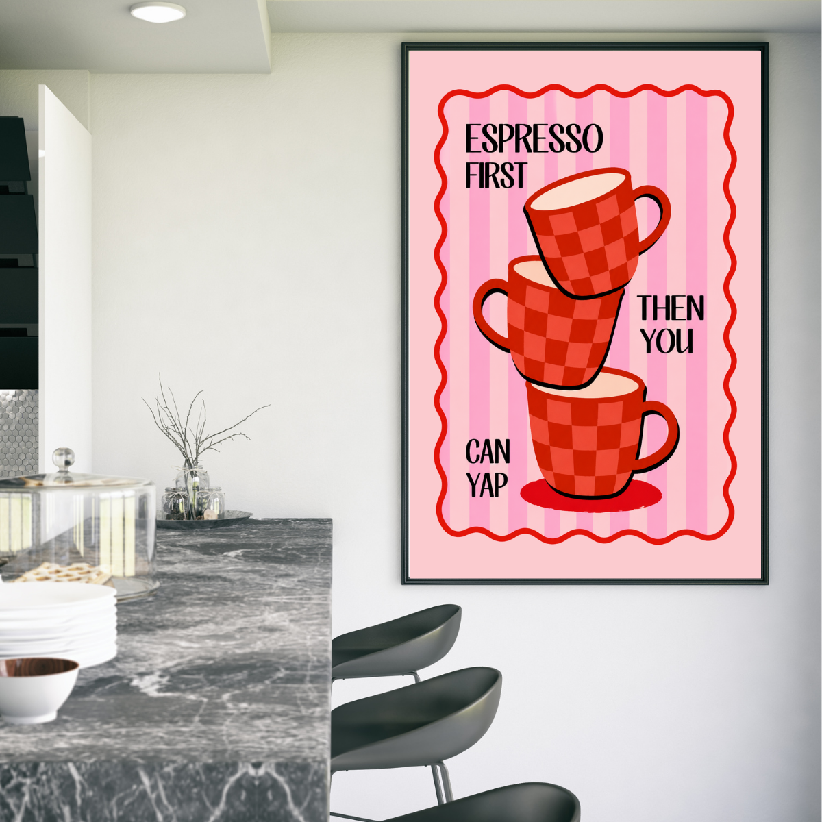 Önce Espresso Sonra Çene Çalabilirsin Posteri