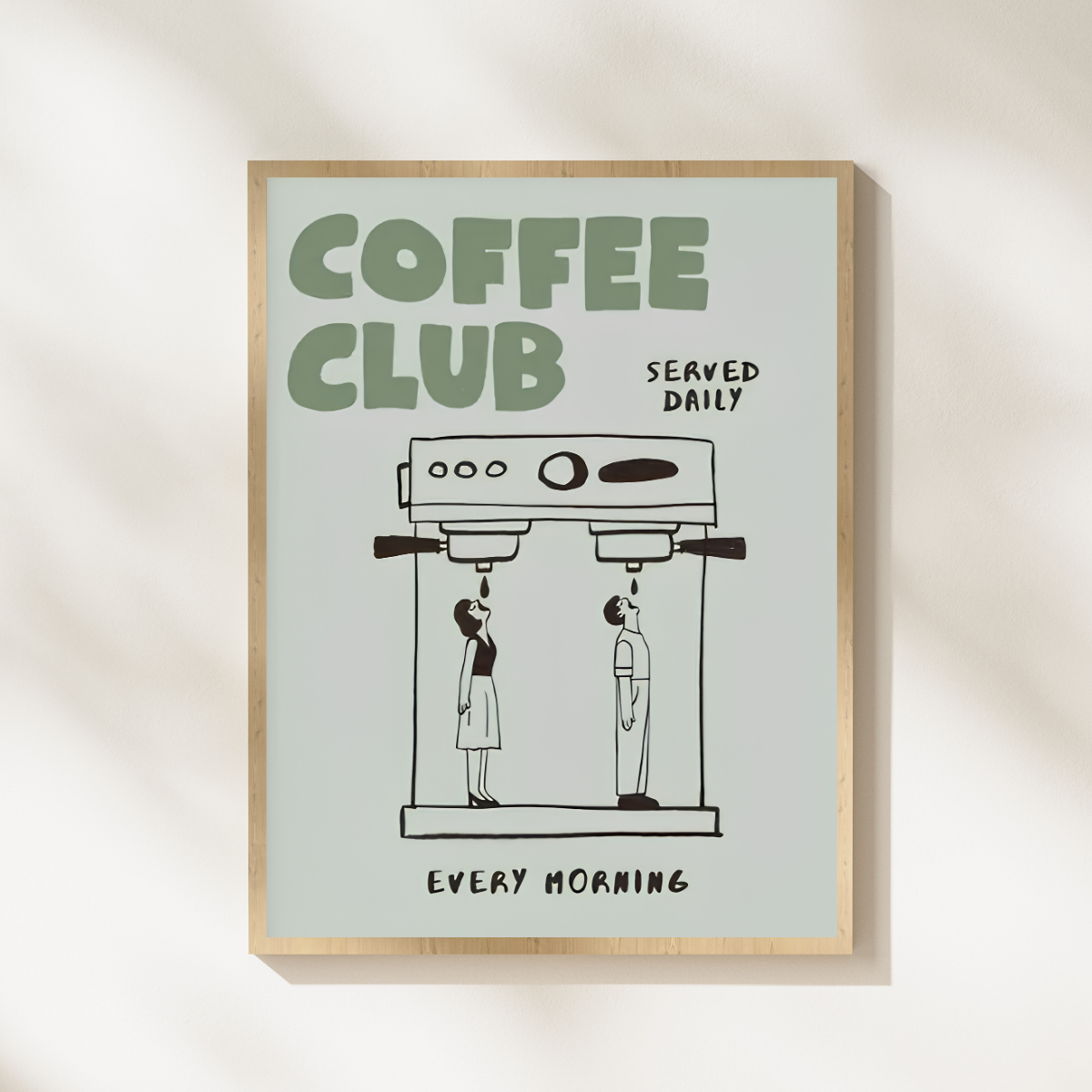Coffee Club Poster